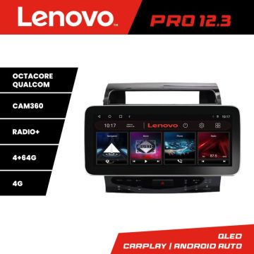 Navigatie Toyota Land Cruiser V8 L200 2009-2020 Lenovo Qled 12.3 inch Octa Core 4+64 360 DSP ADAS carplay android auto radio internet kit-381-type-b+PRO-12.3-4+64+kit-10-9