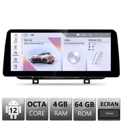 Navigatie BMW Seria 2 F22 F45 2012-2015 NBT Android ecran 10.25" 4+64 4G BT
