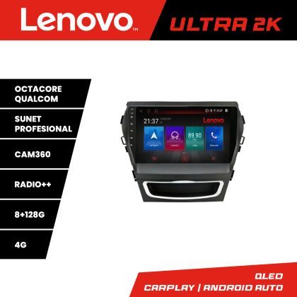 Navigatie Hyundai Santa Fe IX45 M-209 Octa Core Android Radio Bluetooth GPS WIFI/4G DSP 2K 8+128GB 360 Toslink