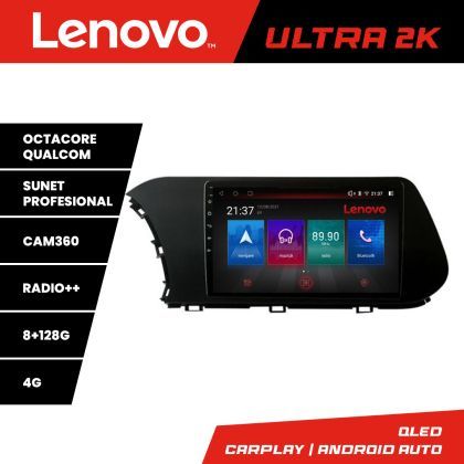 Navigatie Hyundai I20 2020- M-i20 Octa Core Android Radio Bluetooth GPS WIFI/4G DSP 2K 8+128GB 360 Toslink