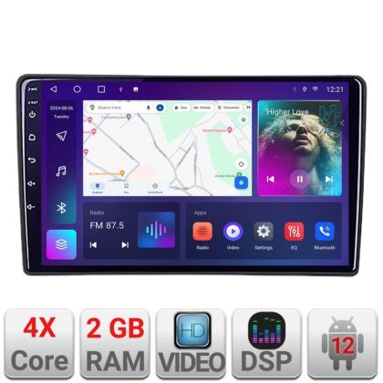 Navigatie universala 2din 9 inch 2+32 GB Android Waze USB Navigatie Internet Youtube Radio A-2din-2
