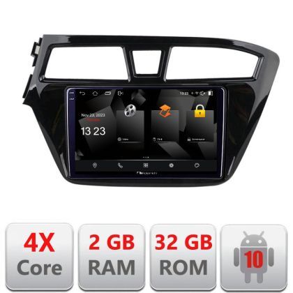 Navigatie Hyundai i20 2015-2018 5230-517 Android Ecran 720P Quad Core 2+32 carplay android auto
