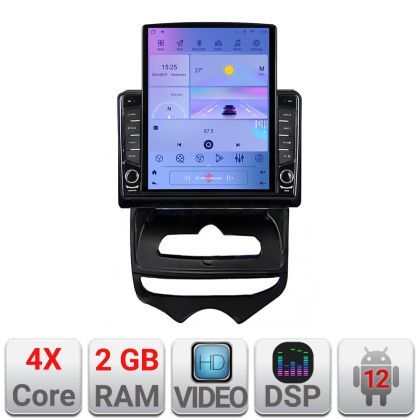 Navigatie Hyundai IX20 2010-2019 Android radio gps internet quad core 2+32 ecran vertical 9.7" kit-ix20-manual+EDT-E708