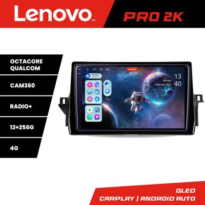 Navigatie Toyota Camry 2021- Lenovo Kit-camry2021 8 core QLED 2K 12+256 360 Android Waze USB Navigatie Internet Youtube Radio