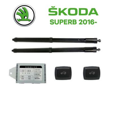 Sistem de ridicare și închidere portbagaj automat din buton și cheie Skoda Superb 2016-