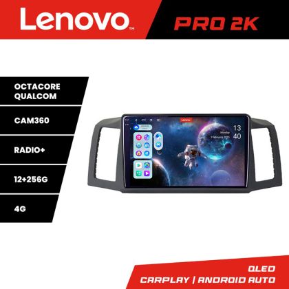 Navigatie Jeep Grand Cherokee 2008-2010 Android radio gps internet 8 core QLED 2K 12+256 360 Lenovo