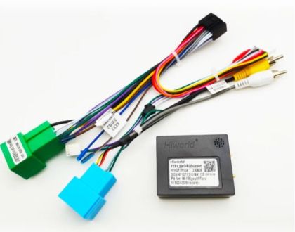 Cablaj dedicat pentru Fiat Ducato 2023 in sus masini cu ecran color de fabrica