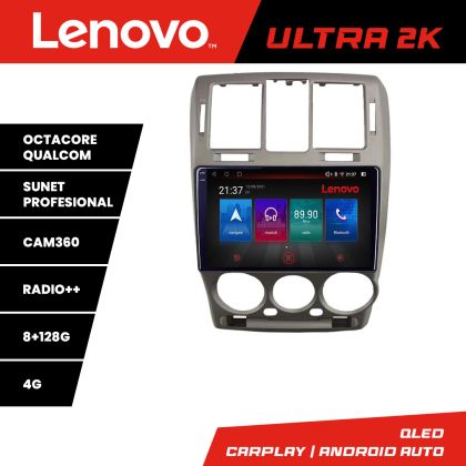 Navigatie Hyundai Getz 2002-2010 Octacore, 8 Gb RAM, 128 Gb Hdd, 4G, Qled 2K, DSP, Carplay AA, 360,Bluetooth