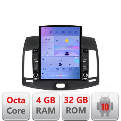 Navigatie Hyundai Elantra 2007-2011 G-2009 ecran tip TESLA 9.7" cu Android Radio Bluetooth Internet GPS WIFI 4+32GB DS