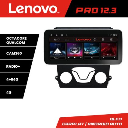Navigatie Ford Mondeo 2013- K-377 Lenovo PRO 4+64 12.3 inch qled android 4G DSP gps internet  8Core