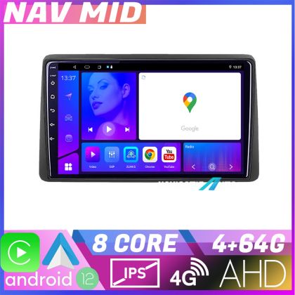 Navigatie Dacia Duster dupa 2019 KIT 199 EDOTEC-LITE Android Ecran 720P Octa Core 4 64 Carplay