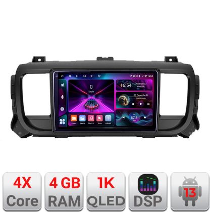 Navigatie Citroen Jumpy Toyota Proace Peugeot Traveller A-jumpy16 4+64 InCell Display 1K Android Waze USBNavigatie Internet Youtube V2