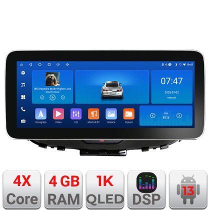 Navigatie Kia Soul 2020- K-soul Edotec 4+64 12.3 inch Incell 1K android Wifi 5Ghz gps internet