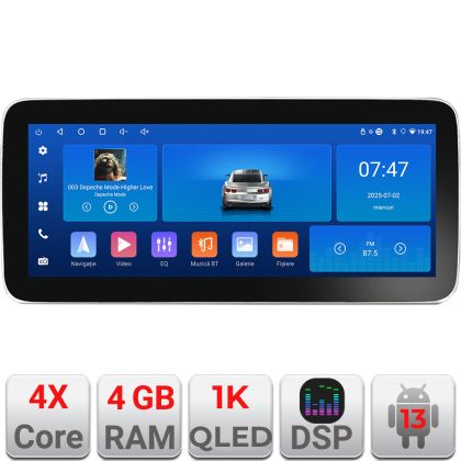 Navigatie Skoda Fabia 2015- K-541 Edotec 4+64 12.3 inch Incell 1K android Wifi 5Ghz gps internet
