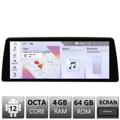 Navigatie BMW Seria 6 E63 2006-2012 cu ecran CCC Android ecran 10.25" 4+64 4G BT