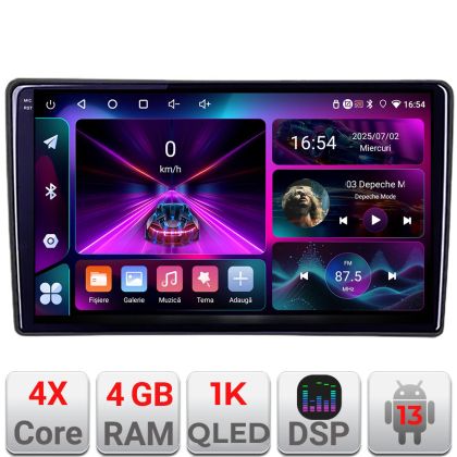 Navigatie Opel Zafira Corsa Astra Antara Vectra 2005-2014 A-ZAFIRA-B  4+64 InCell Display 1K Android Waze USB Navigatie Internet Yout