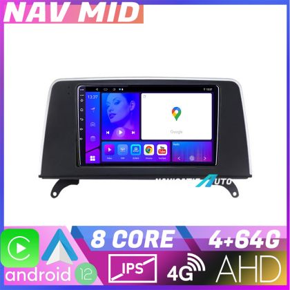 Navigatie BMW X5 X6 2009 2014 CIC EDOTEC-LITE Android Ecran 720P Octa Core 4 64 Carplay