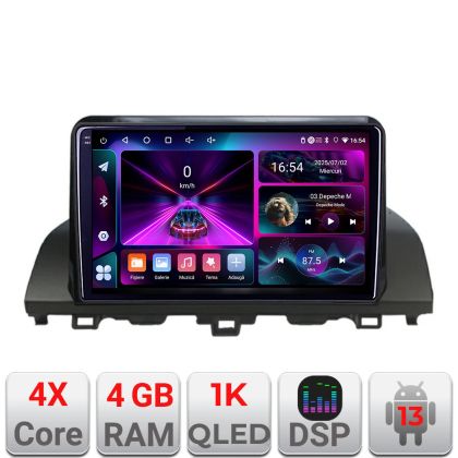 Navigatie Honda Accord 2019-2022 dedicata Android radio gps internet 4+64 InCell display Qled 1K Rockchip Kit-+EDT-E210-RK
