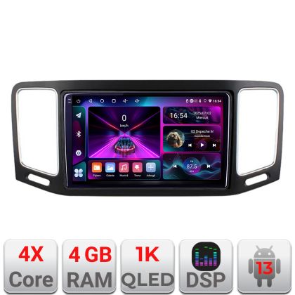 Navigatie VW Sharan 2011-2020 A-SHARAN  4+64 InCell Display 1K Android Waze USB Navigatie Internet Youtube Radio