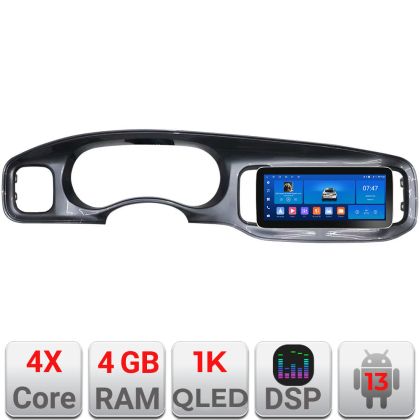 Navigatie Dodge Charger 2011-2014  Edotec Incell 1K 12.3 inch  4+64 carplay android auto radio internet kit-charger+EDT-E212-RK