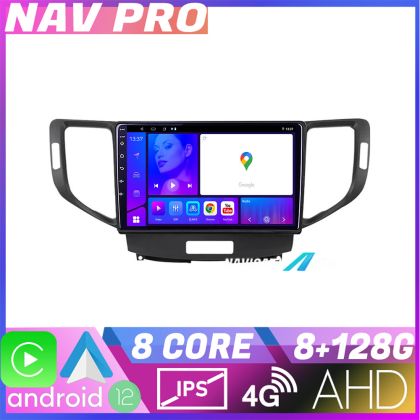 Navigatie Honda Accord 2008 2012 KIT 8951 EDOTEC-LITE Android Ecran 720P Octa Core 8 128 Carplay