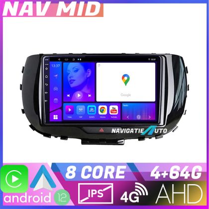 Navigatie Kia Soul 2020 KIT soul EDOTEC-LITE Android Ecran 720P Octa Core 4 64 Carplay