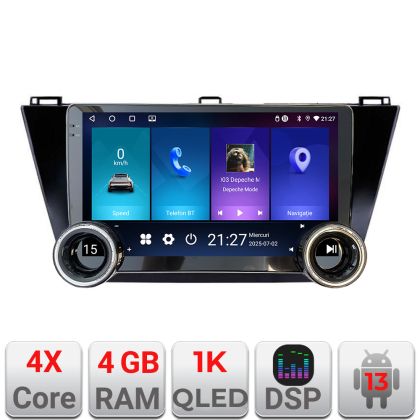 Navigatie VW Tiguan dupa 2016 Kit-5883 Edotec  4+64 10.5 inch Incell 1K android Wifi 5Ghz gps internet  C