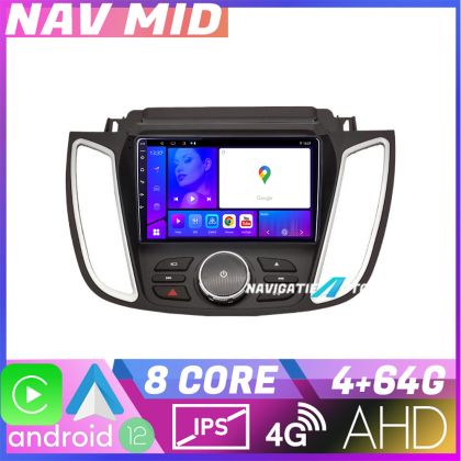 Navigatie Ford Kuga 2015 2020 SYNC2 si SYNC3 EDOTEC-LITE Android Ecran 720P Octa Core 4 64 Carplay