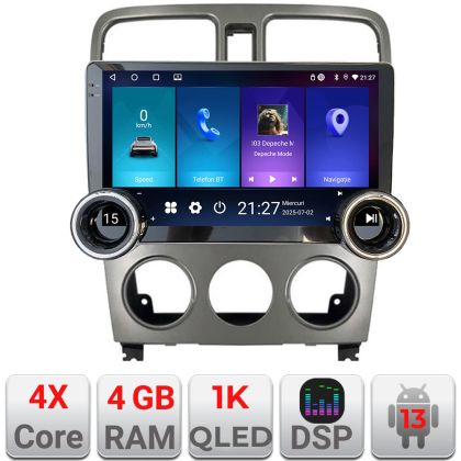 Navigatie Subaru Forester 2004-2008 Kit-forester Edotec  4+64 10.5 inch Incell 1K android Wifi 5Ghz gps internet 32