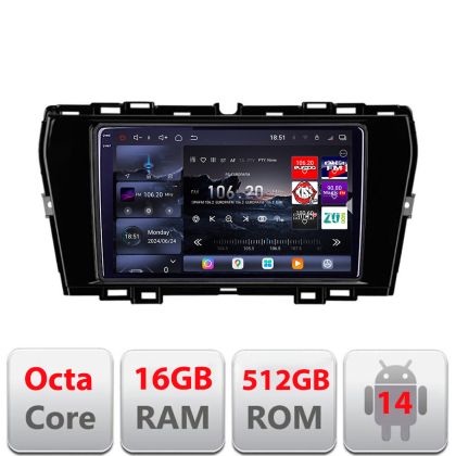 Navigatie Ssang Young Tivoli 2020- Edotec Kit-tivoli 8 core QLED 2K 12+256GB 360 Android Waze USB Navigatie Internet Youtube Radio