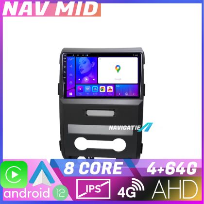 Navigatie Ford F150 2008-2014 Octa Core EDOTEC-LITE Android Ecran 720P Octa Core 4+64 Carplay  Android auto