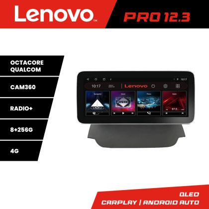 Navigatie Ford Ecosport 2013-2016 K-232 Lenovo PRO 8+256 12.3 inch qled android 4G DSP gps internet a