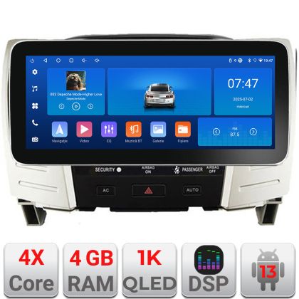 Navigatie Lexus RX300 2003-2008 Edotec 4+64 12.3 inch Incell 1K android Wifi 5Ghz gps internet  Kit-RX300