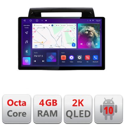 Navigatie dedicata Toyota LandCruiser 2008-2015 N-381 Edonav ecran 13" 2K 4+32 Android Waze USB Navigatie 4G 360 Toslink Youtu