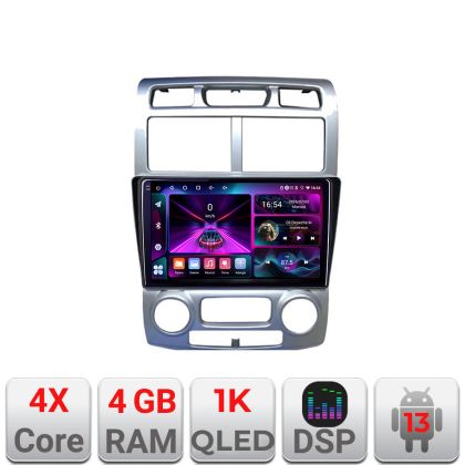 Navigatie Kia Sportage 2005-2007 A-0023  4+64 InCell Display 1K Android Waze USB Navigatie Internet Youtube Radio