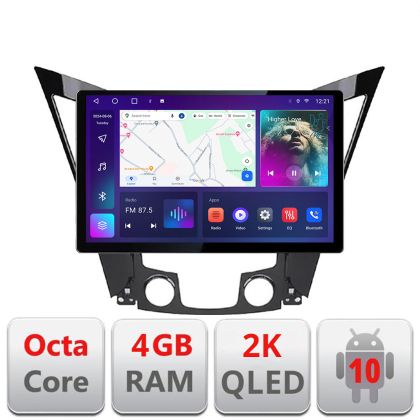 Navigatie dedicata Hyundai Sonata 2011-2015 N-259 Edonav ecran 13" 2K 4+32 Android Waze USB Navigatie 4G 360 Toslink Youtube R