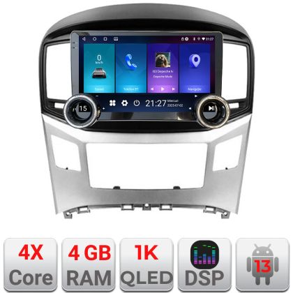 Navigatie Hyundai H1 Starex 2016- Kit-h1 Edotec  4+64 10.5 inch Incell 1K android Wifi 5Ghz gps internet