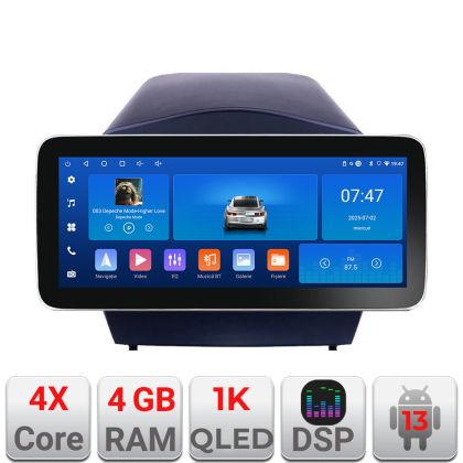 Navigatie Hyundai IX35 K-361 Edotec 4+64 12.3 inch Incell 1K android Wifi 5Ghz gps internet