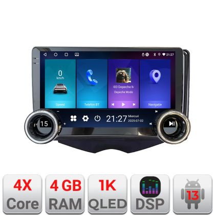 Navigatie Hyundai Veloster Edotec  4+64 10.5 inch Incell 1K android Wifi 5Ghz gps internet
