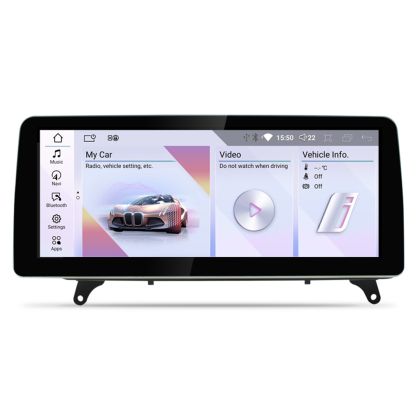 Navigatie BMW X5 X6 E70 E71 2009-2012 cu ecran CIC Android ecran 10.25" 4+32 4G BT