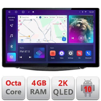 Navigatie dedicata  Lexus IS  2005-2011 N- IS Edonav ecran 13" 2K 4+32 Android Waze USB Navigatie 4G 360 Toslink Youtube Radio