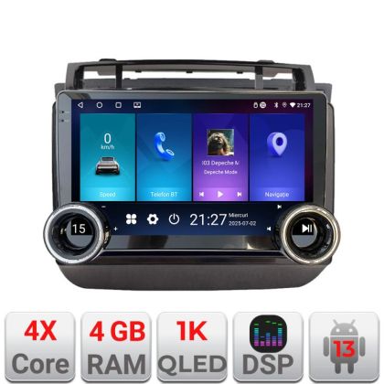 Navigatie VW Touareg 2011-2018 Edotec  4+64 10.5 inch Incell 1K android Wifi 5Ghz gps internet  Kit-1142-type-a