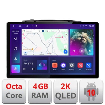 Navigatie VW Touareg 2011-2018 Quad Core Edonav ecran 13" 2K 4+32 Android Waze USB Navigatie 4G 360 Toslink Youtube Radio