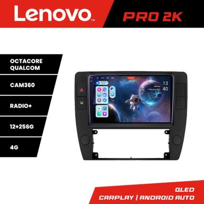 Navigatie Passat B5 1997-2004 Android radio gps internet 8 core QLED 2K 12+256 360 Lenovo