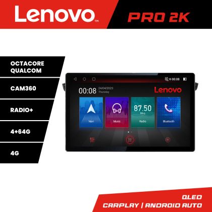Navigatie Toyota Land Cruiser L100 2002-2006 Lenovo PRO 4+64 13 inch 2K android 4G DSP gps internet  KIT-L105