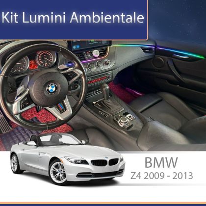 Lumini ambientale BMW Z4 2009 - 2013 dedicat set complet control telefon sau sistemul original