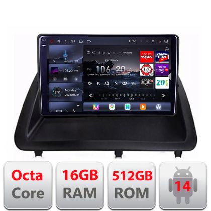 Navigatie Lexus CT 2011-2018 varianta cu ecran de fabrica Qled 2K Octa Core 12+256GB LTE 4G DSP Wifi 5Ghz android auto carplay radio gps internet KIT-ct-high+EDT-E809-2K