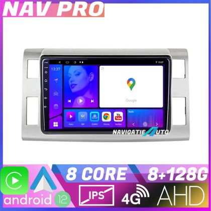 Navigatie Toyota Estima intre anii 2006 2013 EDOTEC-LITE Android Ecran 720P Octa Core 8 128 Carplay