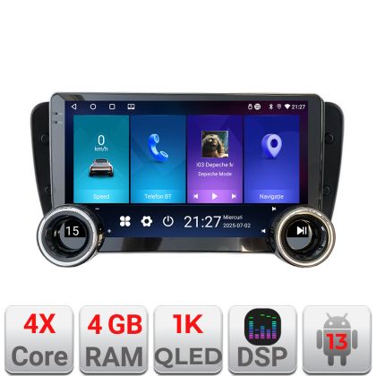 Navigatie Seat Ibiza 2008-2014 Kit-246 Edotec  4+64 10.5 inch Incell 1K android Wifi 5Ghz gps internet  C