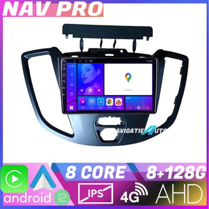 Navigatie Ford Transit 2015 2020 EDOTEC-LITE Android Ecran 720P Octa Core 8 128 Carplay